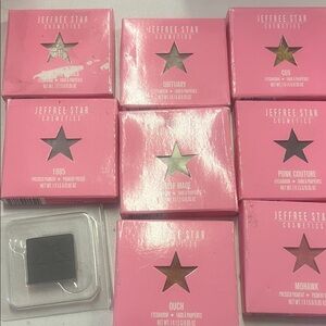 Jeffree Star Eyeshadow Set - Pink, Gold, Black